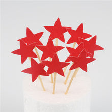 Load image into Gallery viewer, 10pcs Mini Heart Star Cupcake

