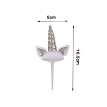 Load image into Gallery viewer, Horn Unicorn Cake Topper
