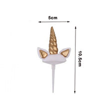 Load image into Gallery viewer, Horn Unicorn Cake Topper
