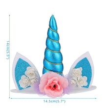 Load image into Gallery viewer, Horn Unicorn Cake Topper
