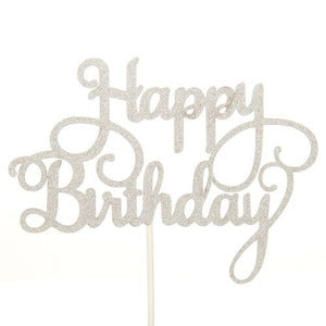 10Pcs Happy Birthday Cake Toppers