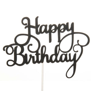 10Pcs Happy Birthday Cake Toppers