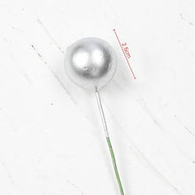 Load image into Gallery viewer, gold ball cake topper
