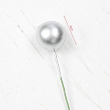 Load image into Gallery viewer, gold ball cake topper
